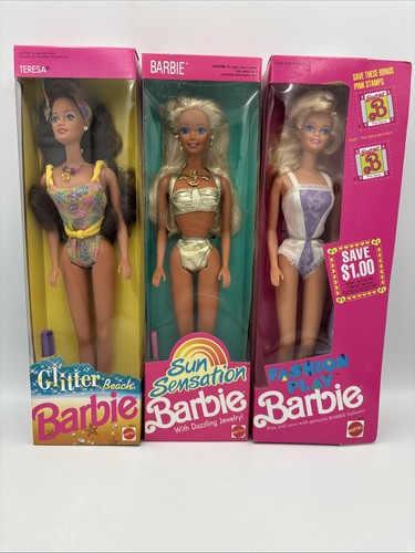 Mattel barbie dolls vintage - barbie, 3
