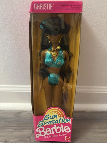 Barbie christie 1991 sun - barbie,