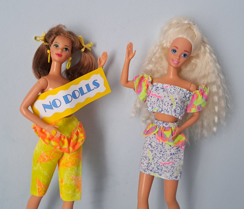 1991 lotto abiti barbie sun - 1991,