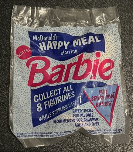 Mcdonald happy meal 1991 - 1991, con