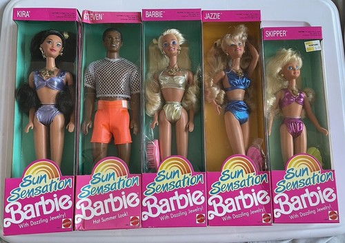 Barbie vintage 1991 mattel sun - barbie,