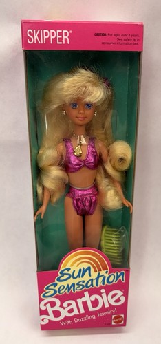 Bambola barbie skipper sun - bambola,